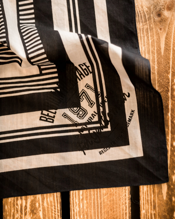 Alice our cotton scarf Navy