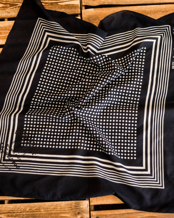 Babette our cotton scarf blue