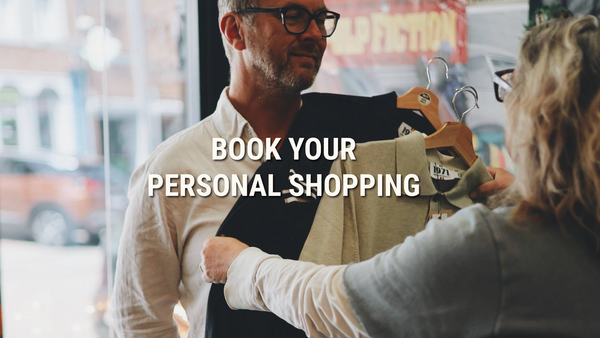 Personal shopping 1971 - consultation de style personnalisée pour homme avec sélection de vêtements premium