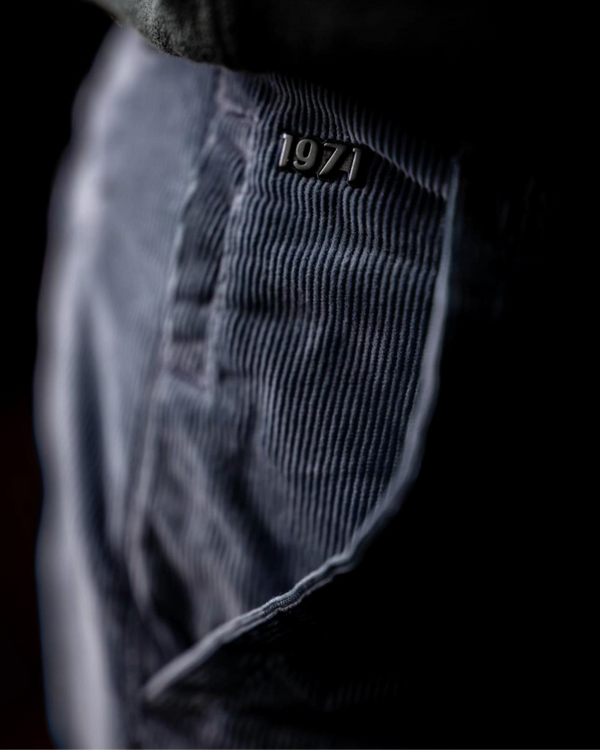 Arturo Cord Chino Blue Indigo