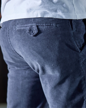 Arturo Cord Chino Blue Indigo