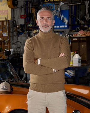 Bary Turtleneck sweater Camel