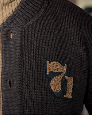 The Knitted Jacket Henri Choco