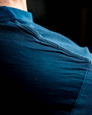 Vue latérale t-shirt Luka coton bio portugais