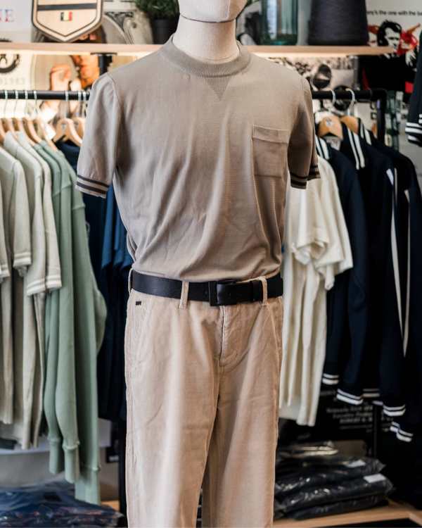 Orlando Crew Neck Light Taupe