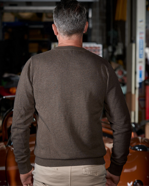 Rick Sweater Ecru Chiné