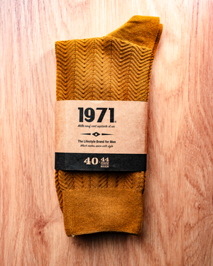 Détail chaussettes Samy curry qualité premium confort