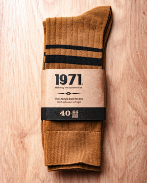 Détail chaussettes Serge curry qualité premium confort