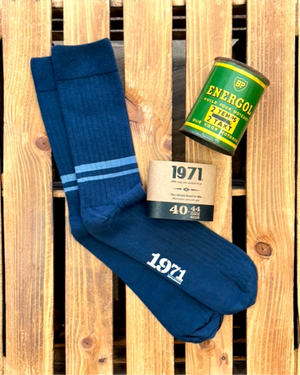 Serge Socks Deep Navy