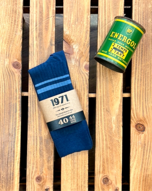 Serge Socks Deep Navy