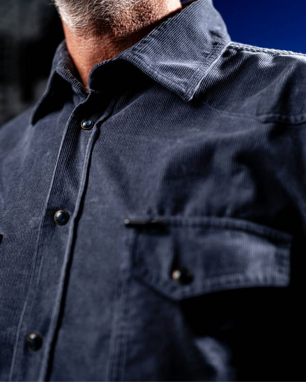 Torst western shirt Blue Indigo