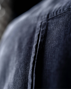 Texture denim chemise Torst indigo coton qualité