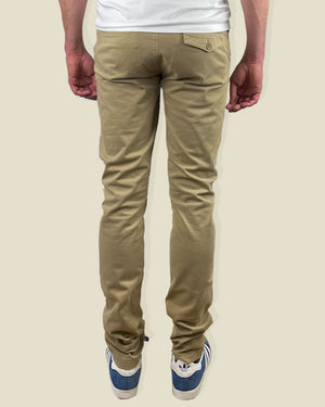 Chino Dave beige porté look casual vintage heritage